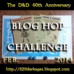 D&D 40th Anniversary Bloghop Challenge