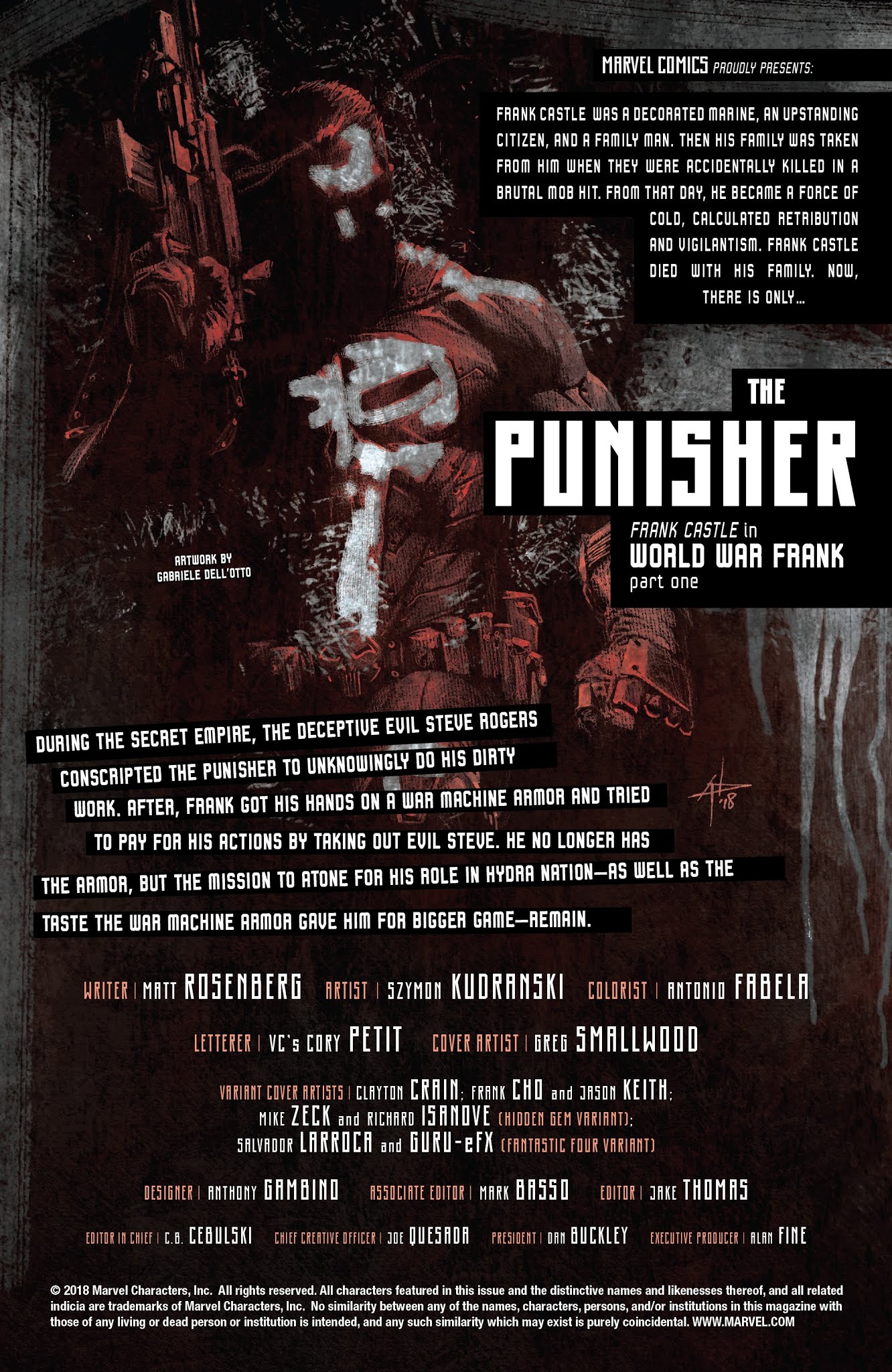 Read online The Punisher (2018) comic -  Issue #1 - 4