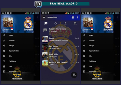 BBM MOD Real Madrid Versi 2.10.0.31 APK New