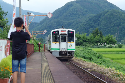 日本の風景　鉄道　撮り鉄　福島県　会津線
