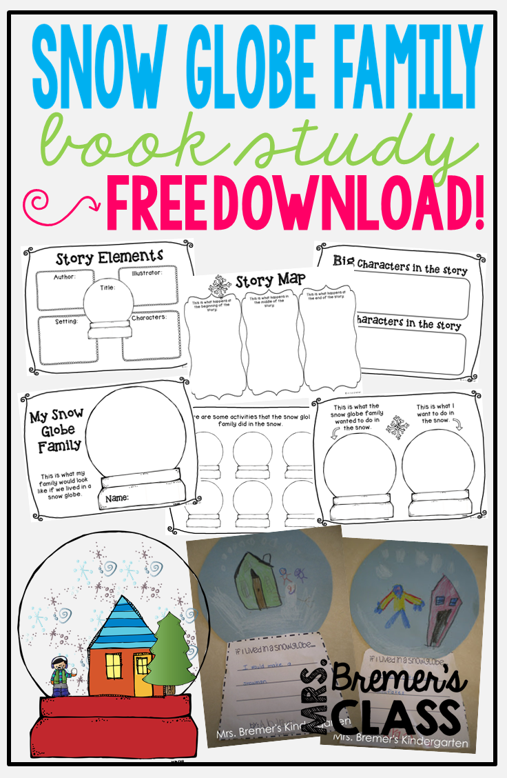 The Snow Globe Family Freebie Pack Mrs Bremer S Class