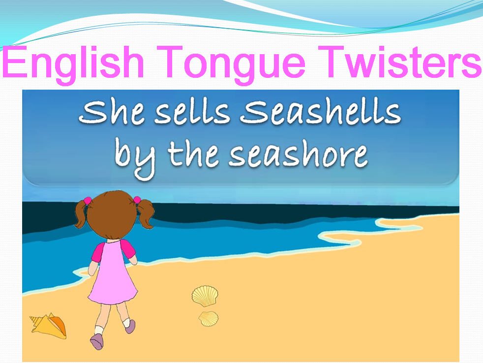 Как на английском she is. She sells Seashells on the Seashore скороговорка. She sells Seashells by the Seashore. Tongue Twister she sells. She sells Sea Shells by Sea скороговорка.