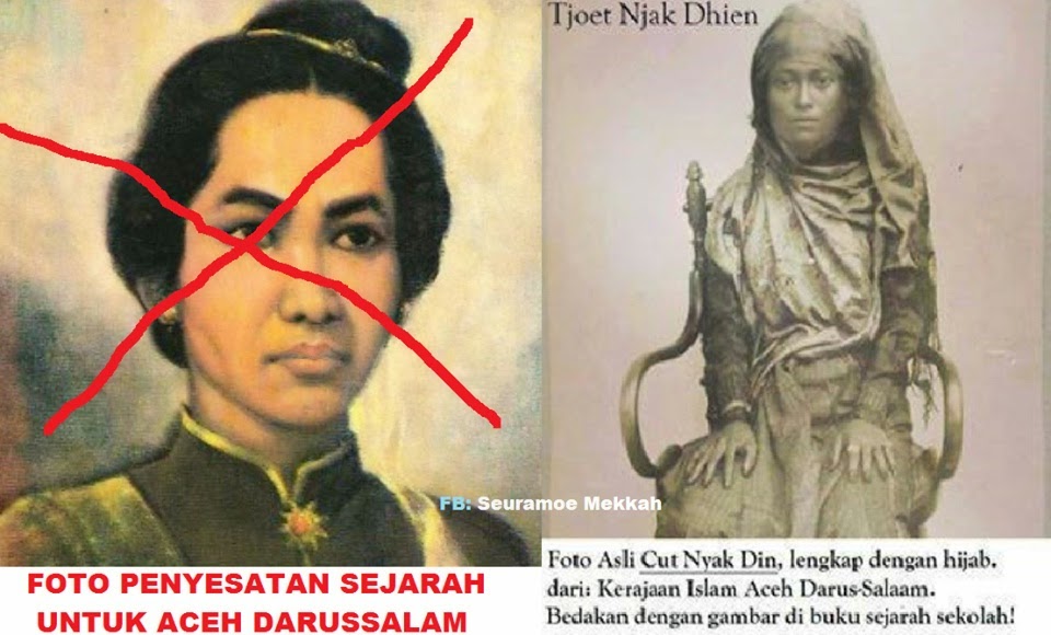 Hilangnya Jilbab Cut Nyak Din dan Strategi VOC Belanda Jauhkan Orang
