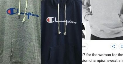 ciri hoodie champion original