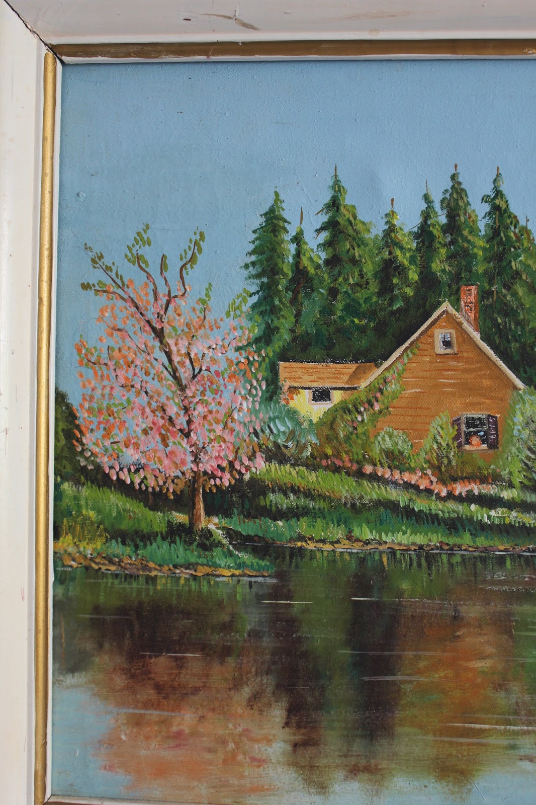 Fun Finds...Vintage Paintings... Itsy Bits and Pieces