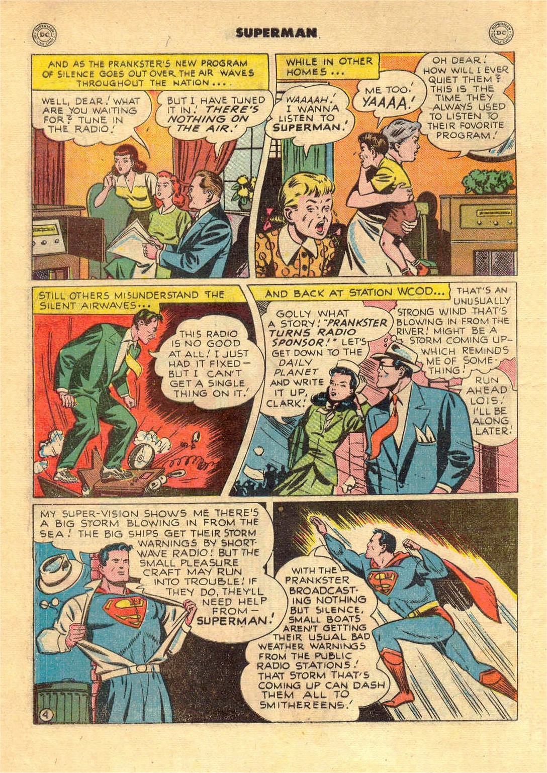 Read online Superman (1939) comic -  Issue #61 - 6