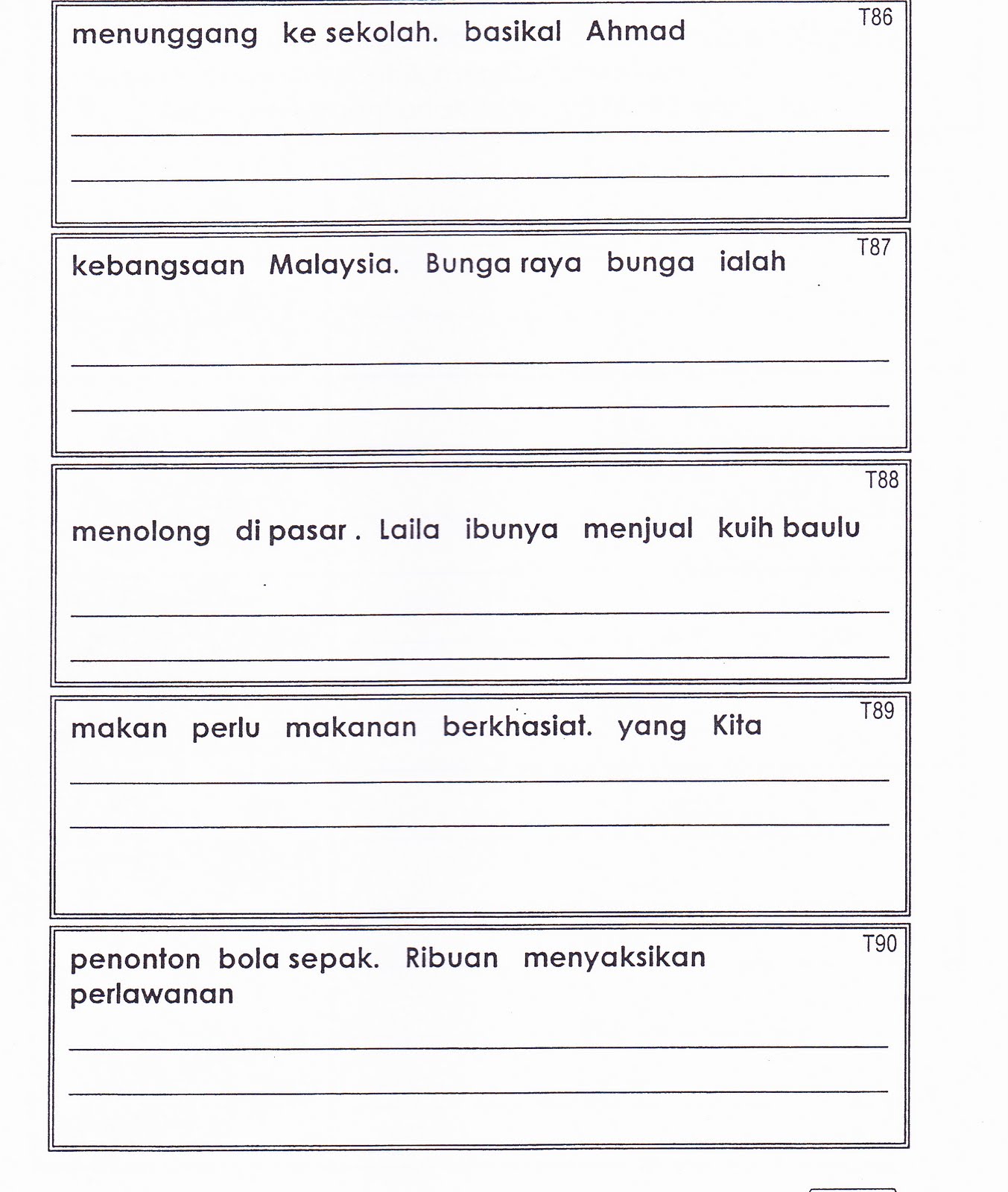 Contoh Ayat Majmuk Tahun 4 - Contoh 36