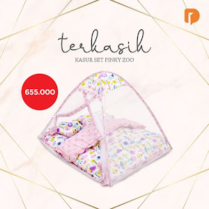 Terkasih Kasur Set Pinky Zoo