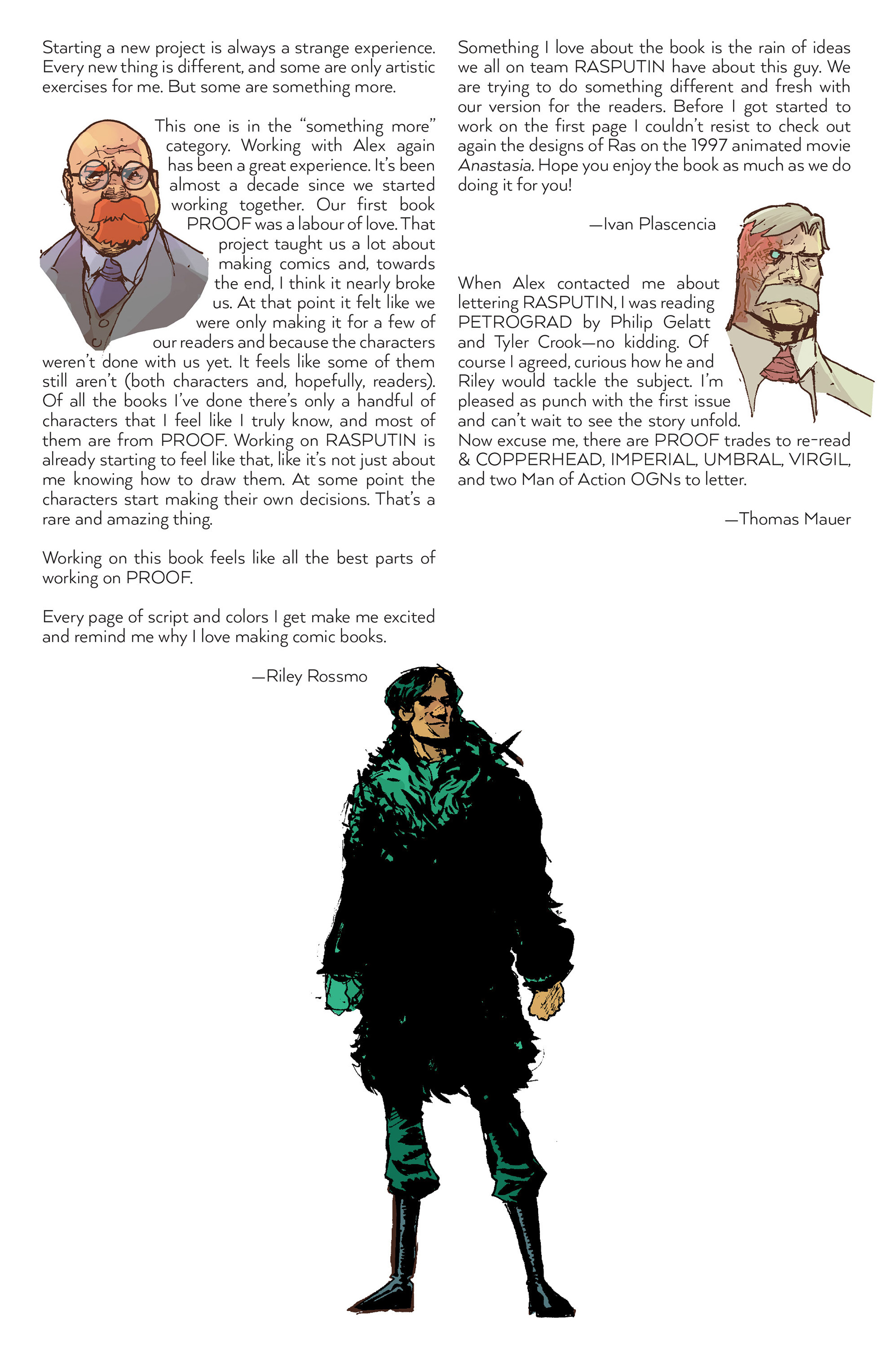 Read online Rasputin comic -  Issue #1 - 28