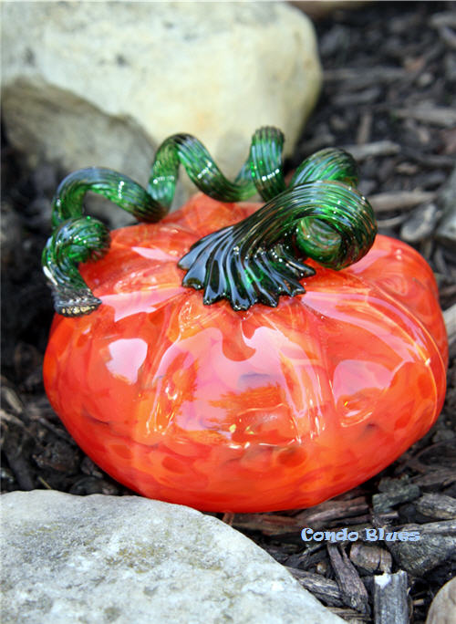 Condo Blues DIY Hand Blown Glass Pumpkins