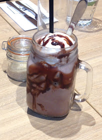 Billy’s Central, Melbourne, iced chocolate