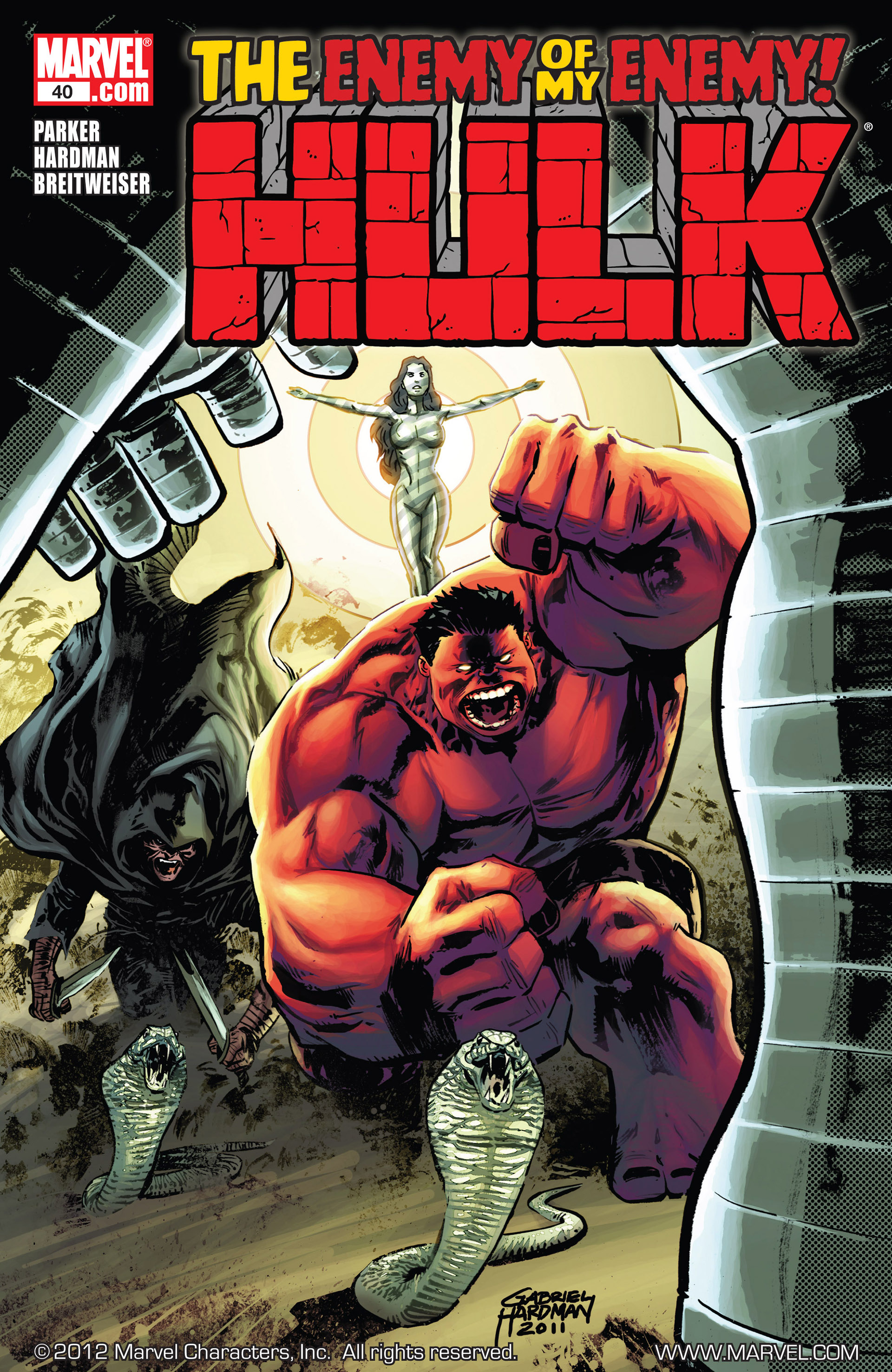 Read online Hulk (2008) comic -  Issue #40 - 1