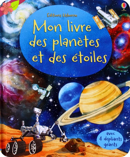 Mon livre des planètes et des étoiles - éditions Usborne