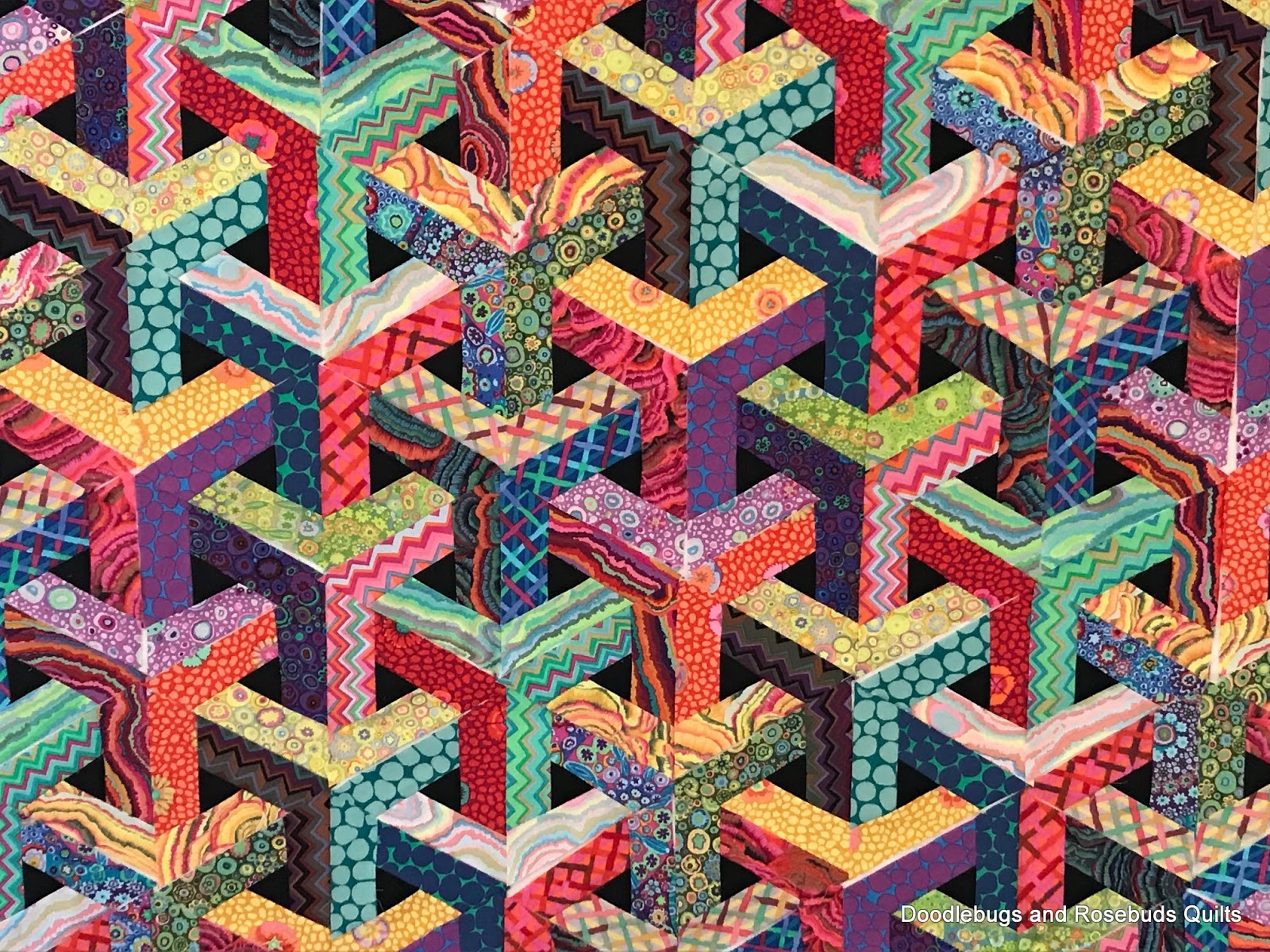 Escher Steps Quilt Pattern