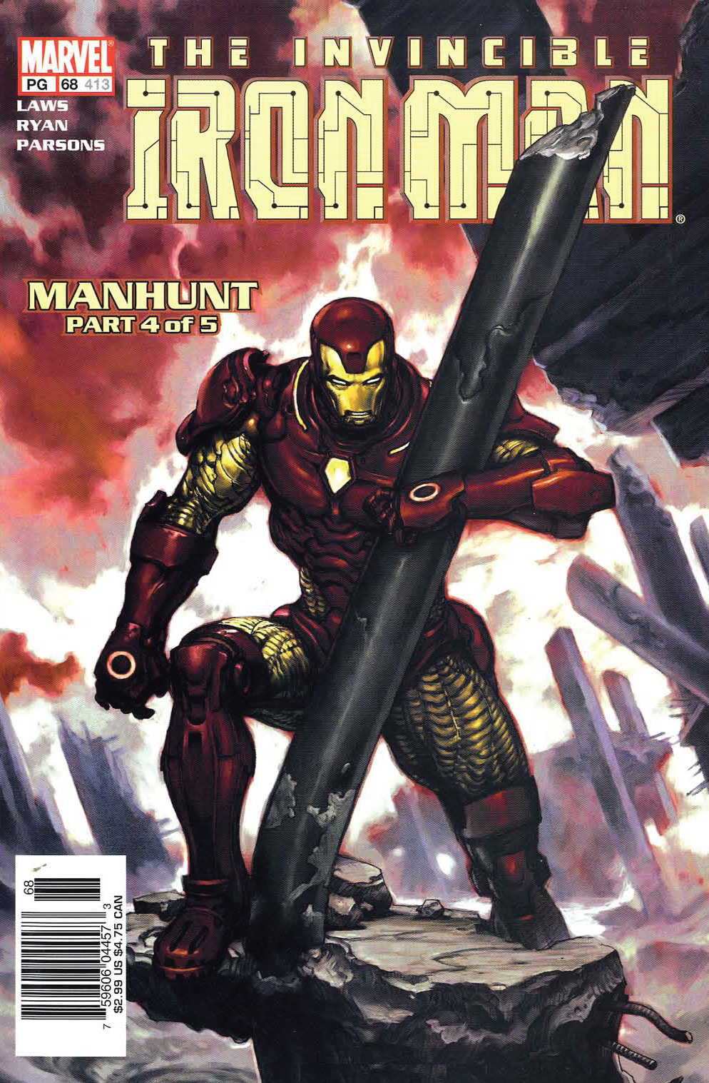 Read online Iron Man (1998) comic -  Issue #68 - 1