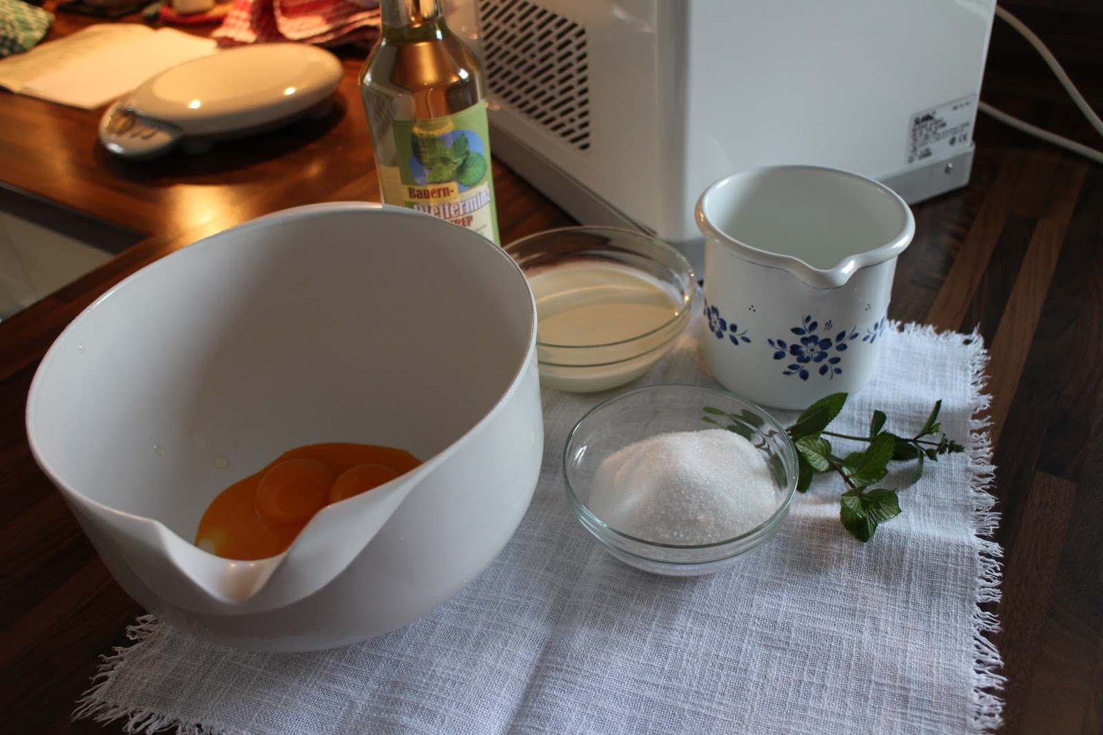 mein Land und Gartengenuss : Pfefferminz-Eis