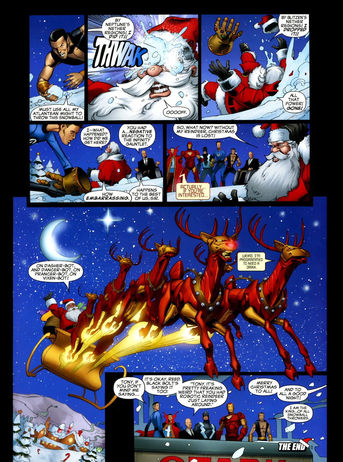 Marvel Holiday Spectacular Magazine issue TPB - Page 8