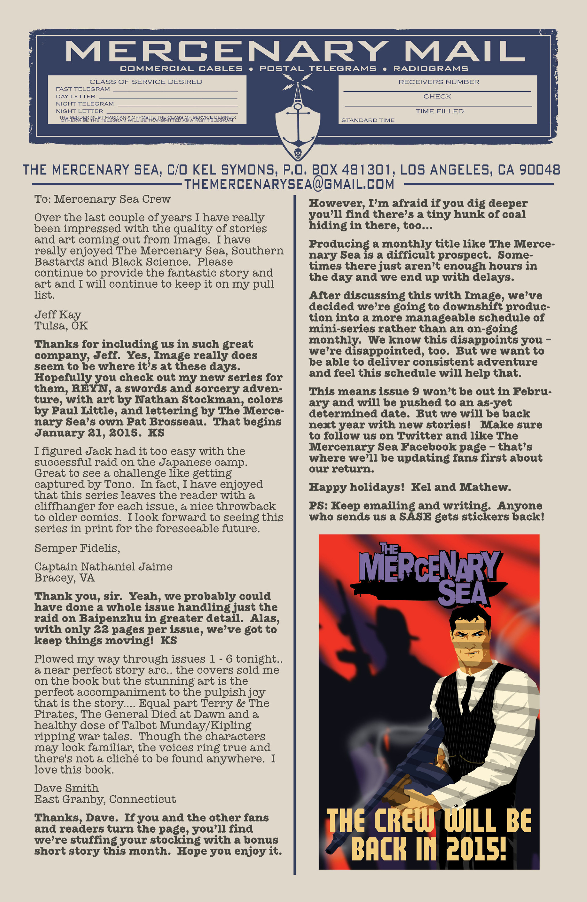 Read online The Mercenary Sea comic -  Issue #8 - 26