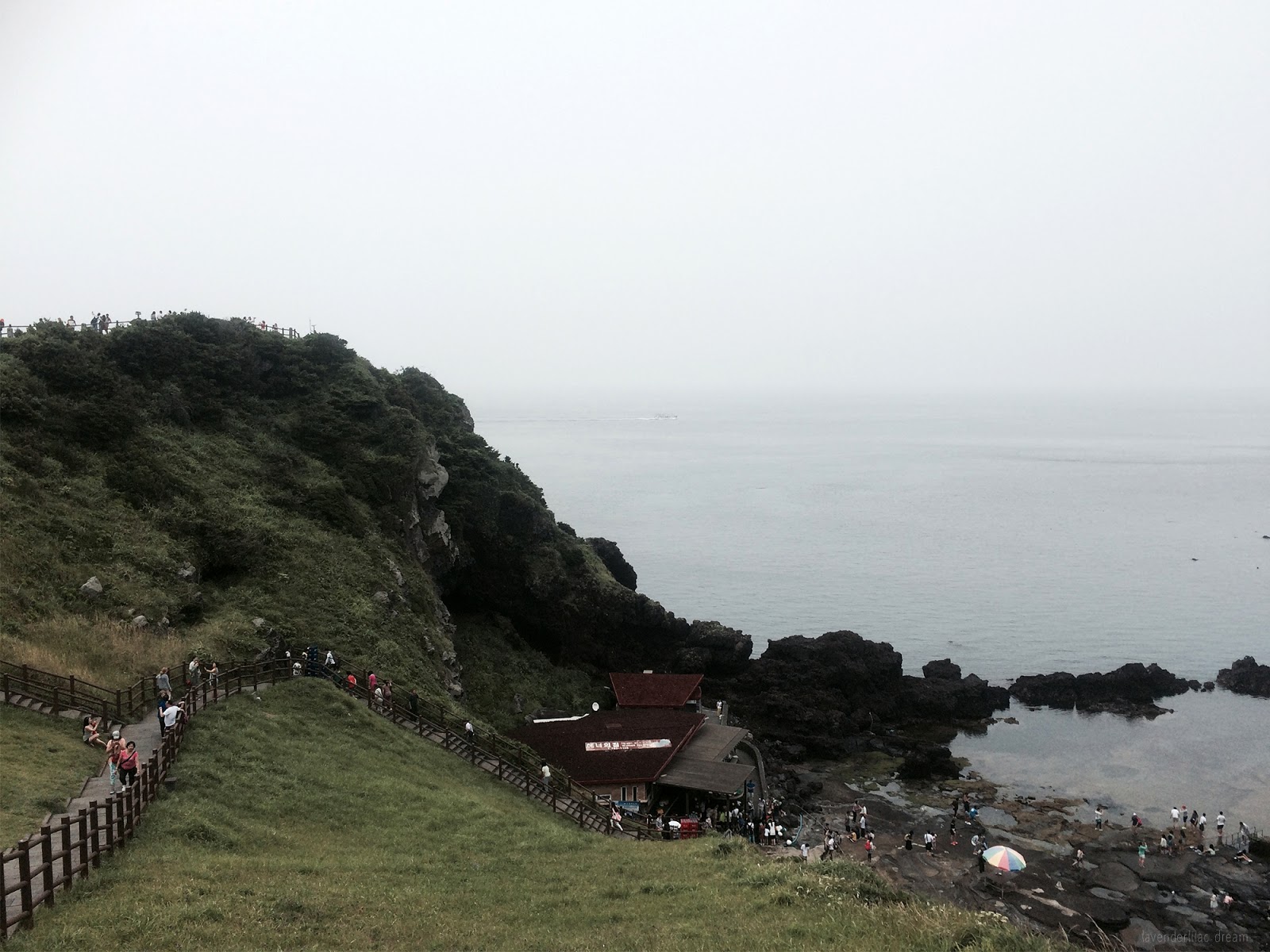 South Korea, Jeju Island, Yonsei University, YISS 2014, Descending Sunrise Peak