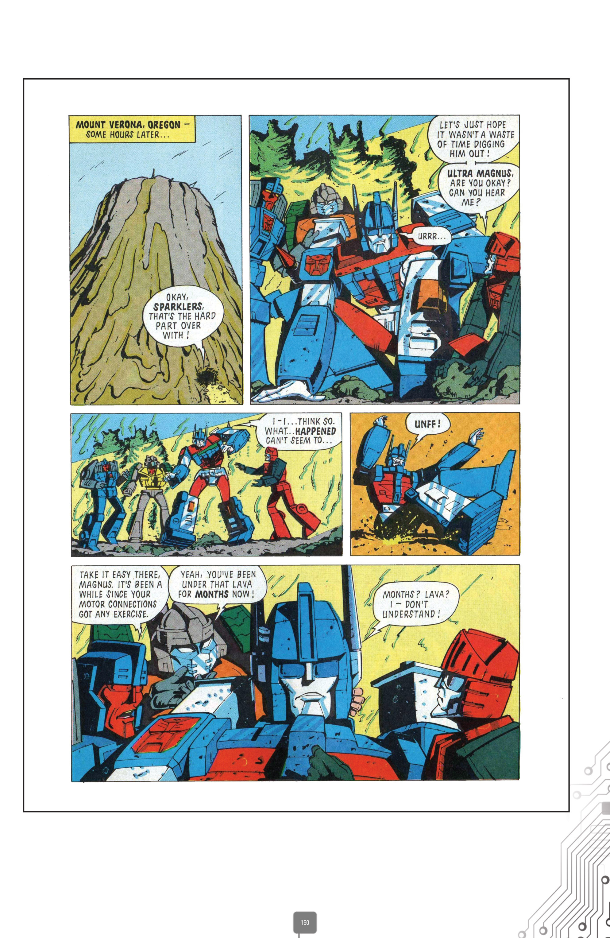 Read online The Transformers Classics UK comic - Issue # TPB 5 - 150