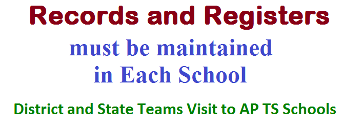 registers for schools