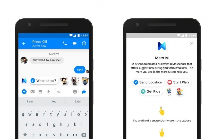 مساعد ذكى جديد تم إطلاقه على تطبيق فيس بوك ماسنجر Facebook Messenger