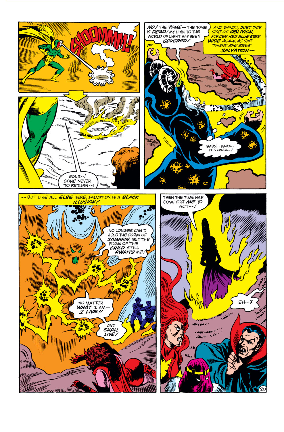 Read online The Vision and the Scarlet Witch (1985) comic -  Issue #5 - 21