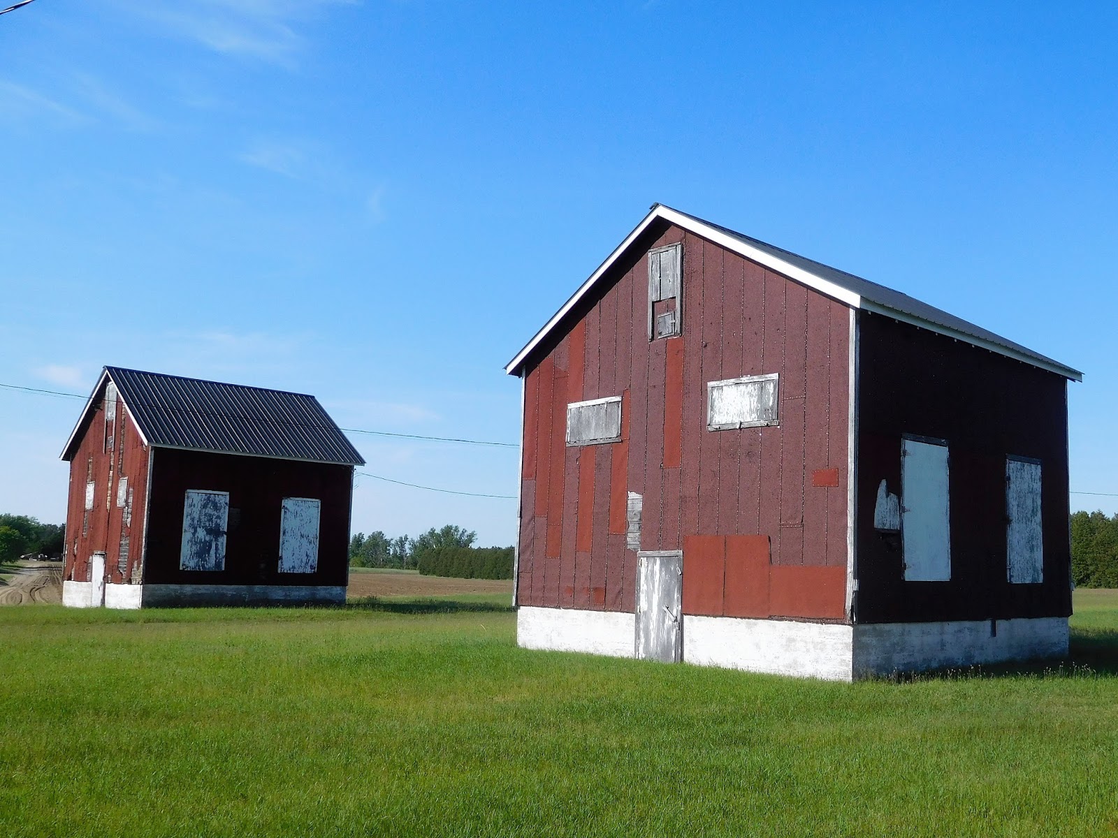 vicarious travelling Norfolk County Tobacco Kilns