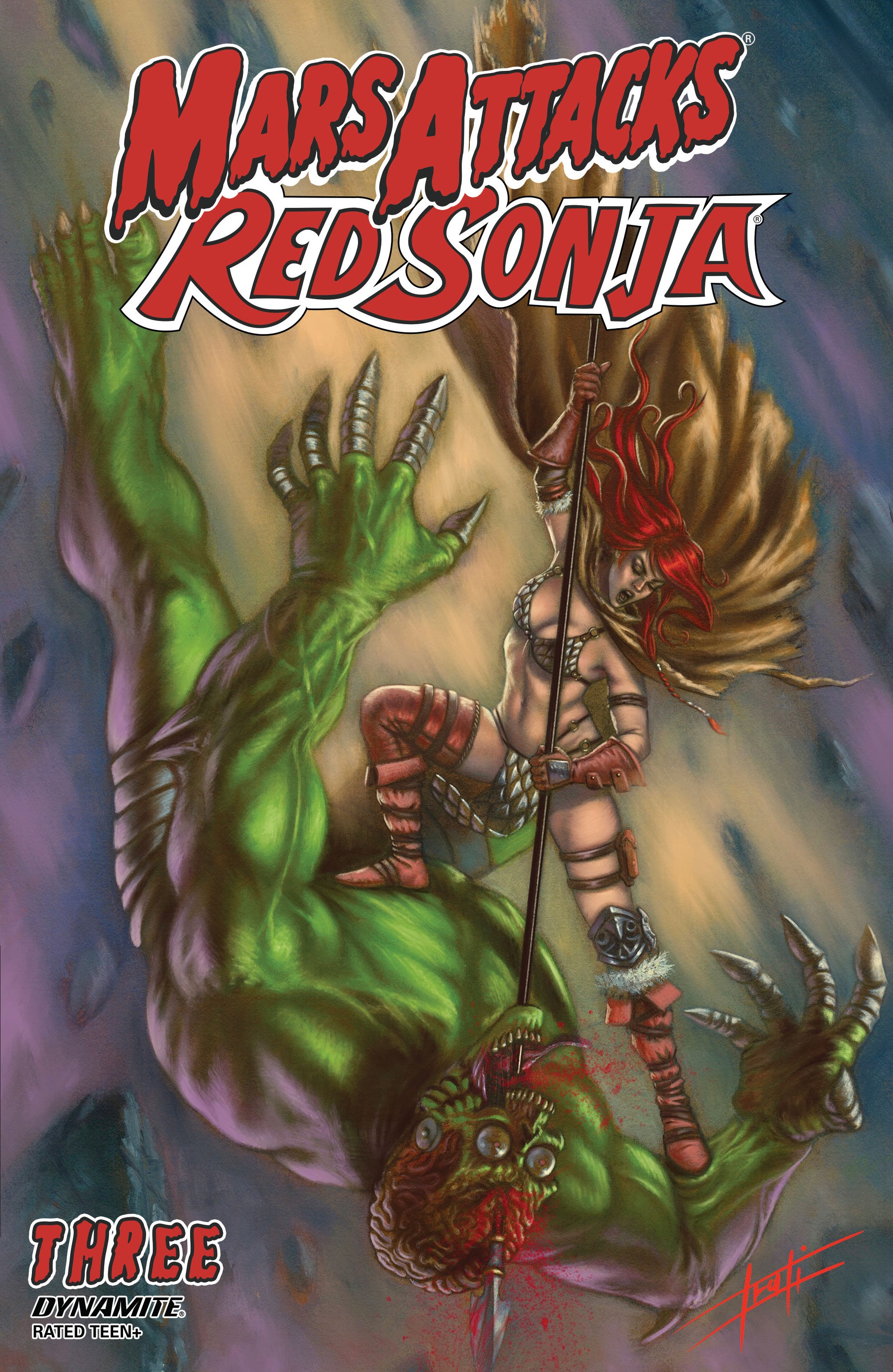 Read online Mars Attacks Red Sonja comic -  Issue #3 - 2