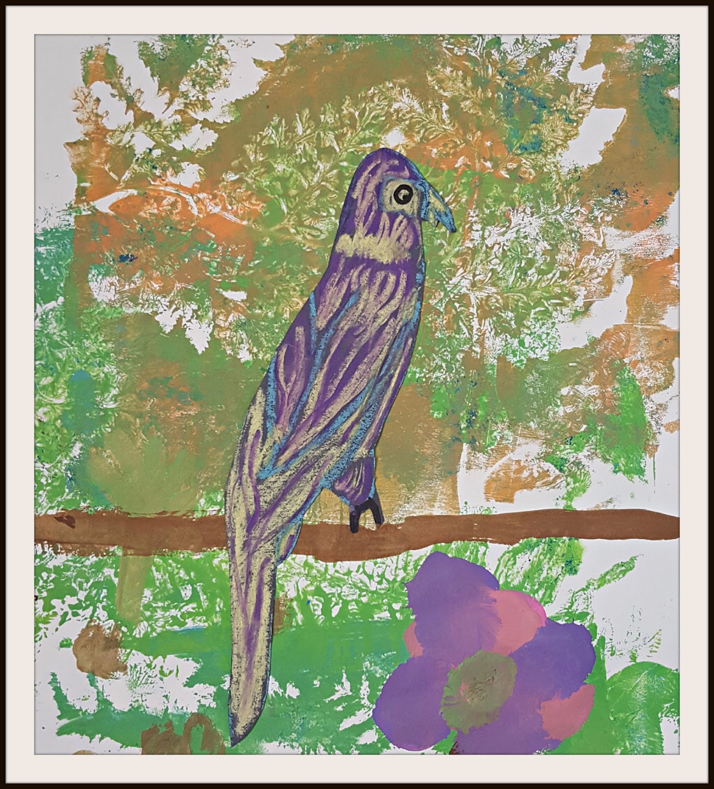 MaryMaking Mixed Media Bird Collages