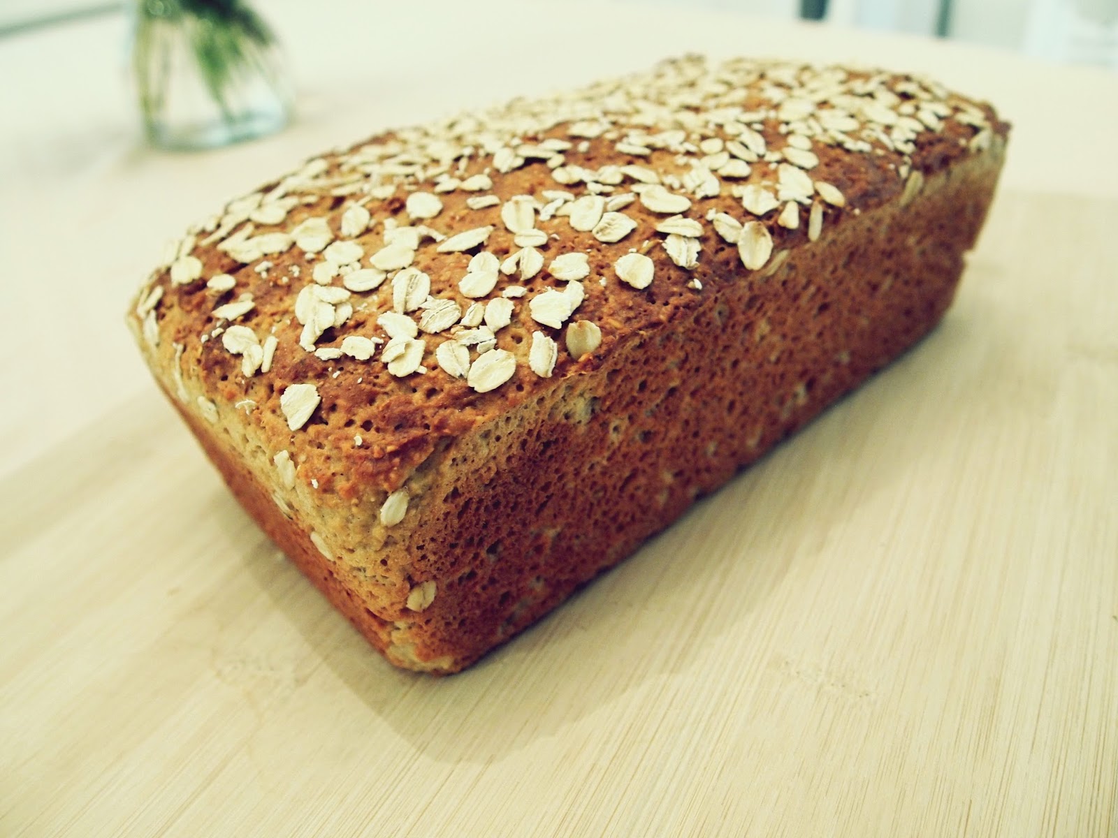 Gluten Free Honey Oatmeal Yeast Bread
