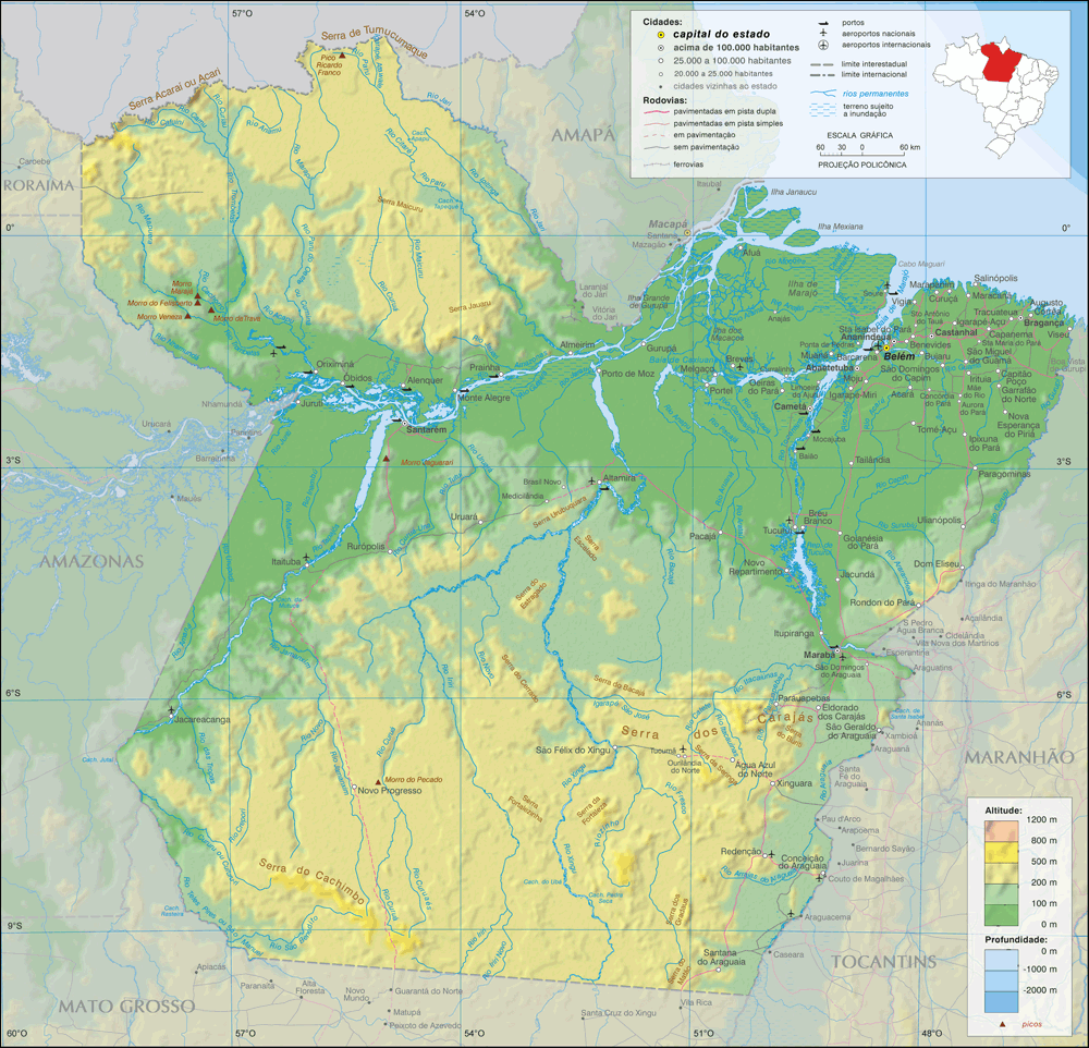 Mapas do Pará | MapasBlog