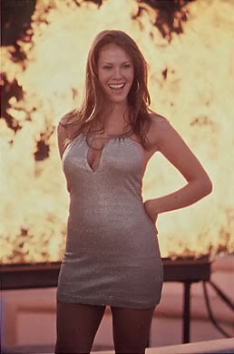 Nikki Cox fire pit scene movieloversreviews.filminspector.com