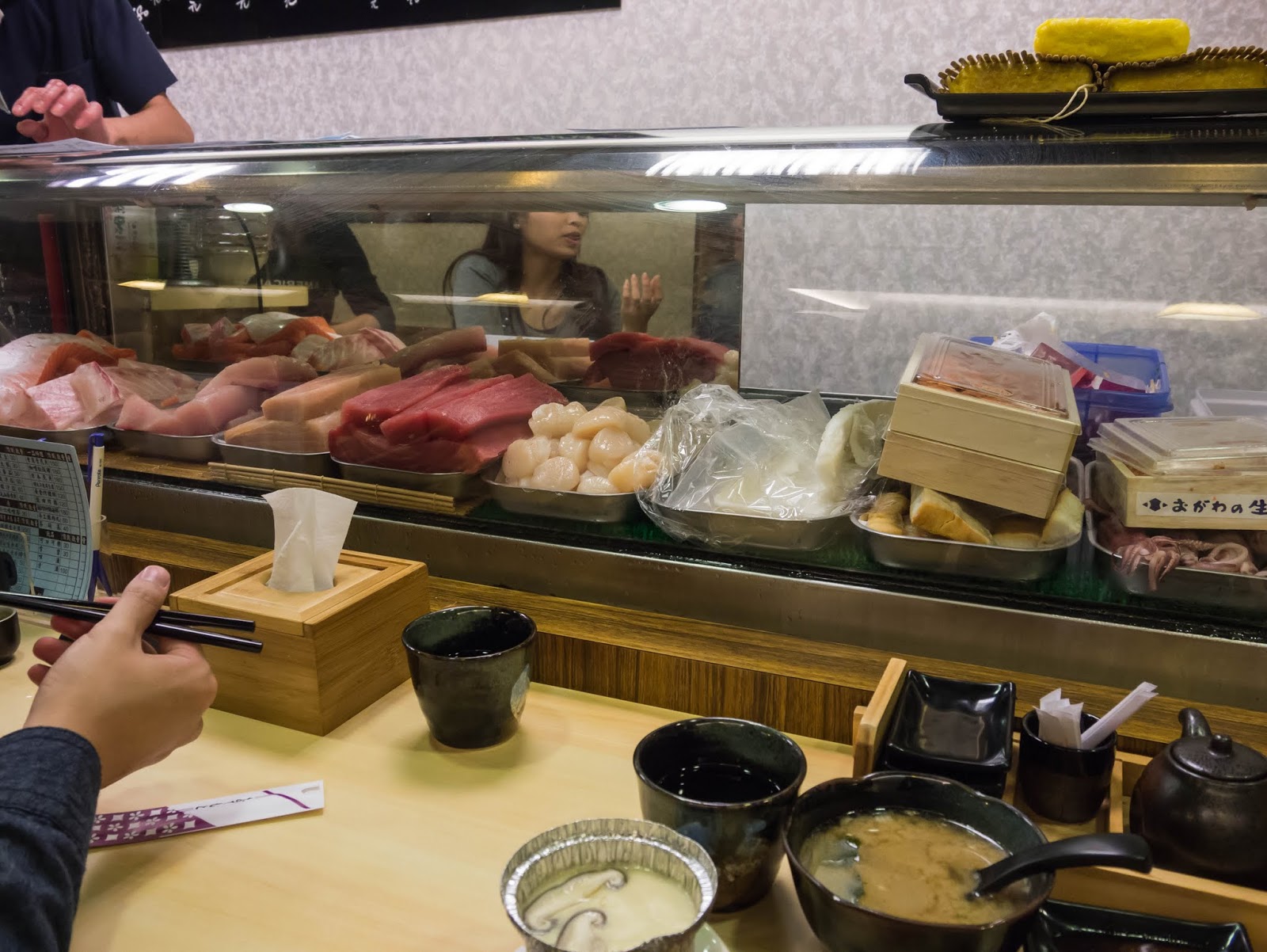 小六食堂,食材櫃