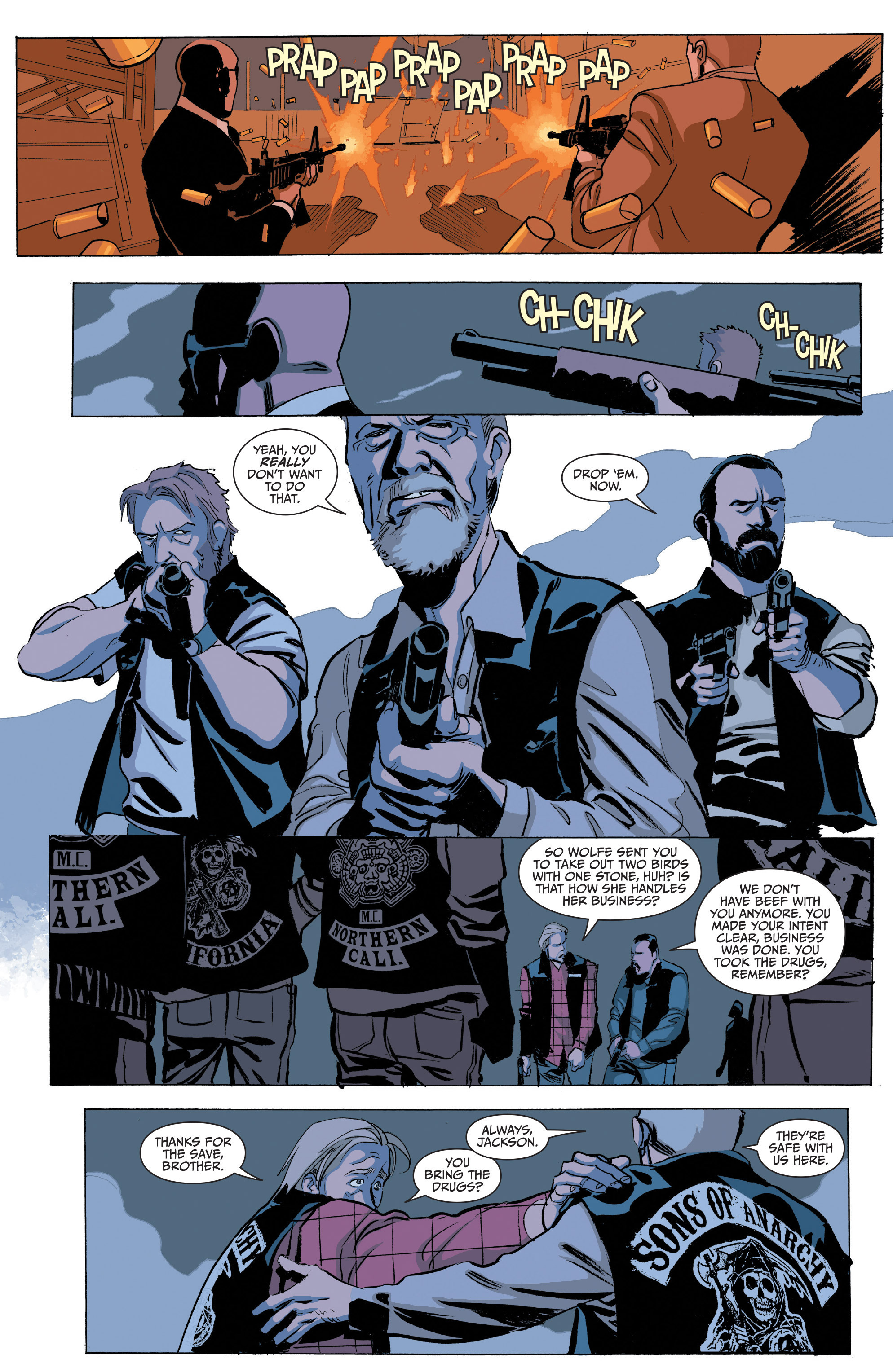 Read online Sons of Anarchy comic -  Issue #22 - 9