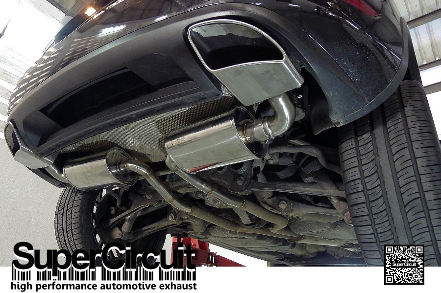 SUPERCIRCUIT Exhaust Pro Shop VW Touareg 3.0TSI (7P) Axleback