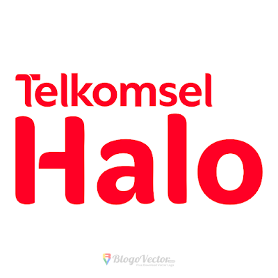 Telkomsel Halo Logo Vector - BlogoVector