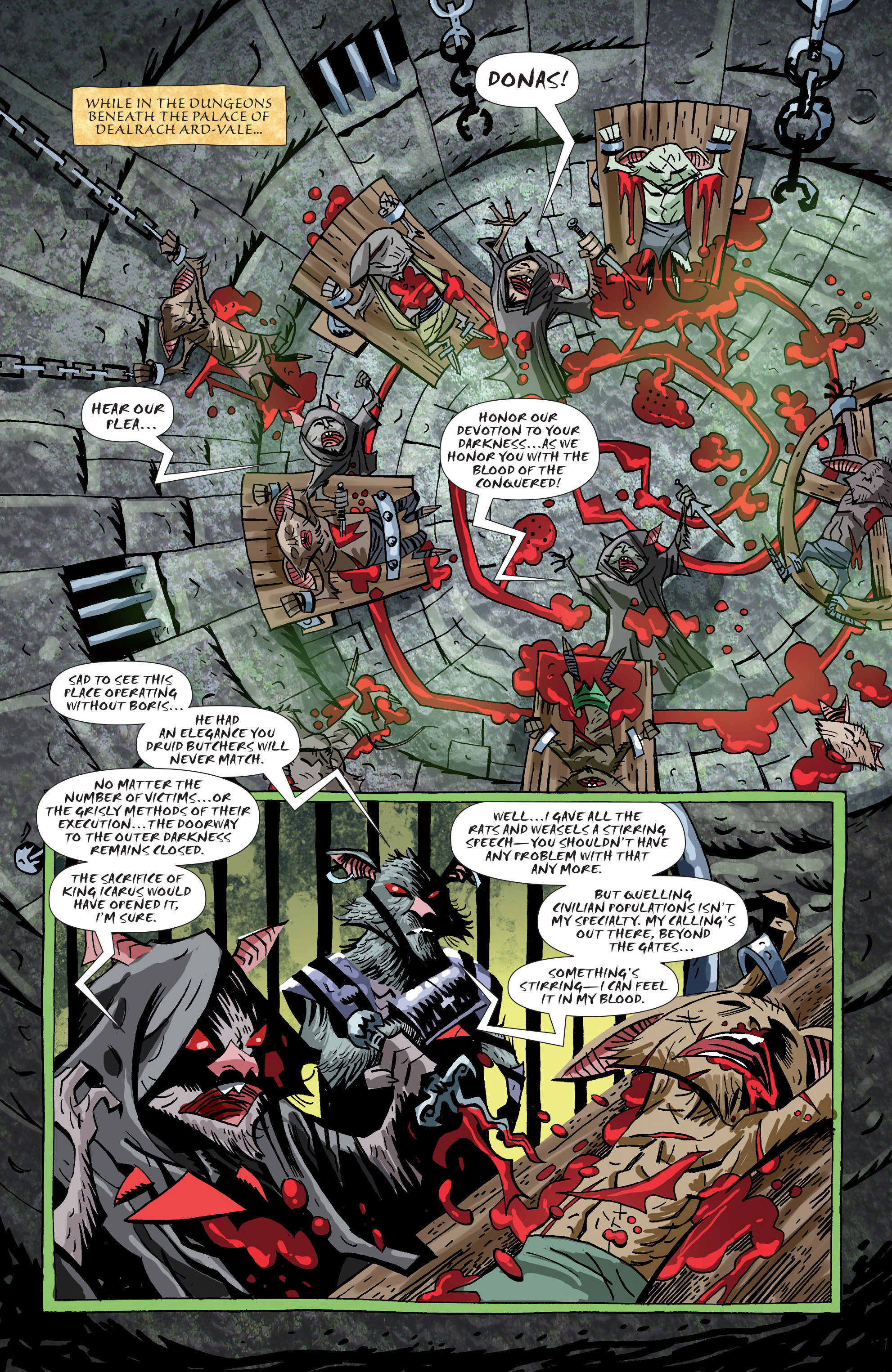 Read online The Mice Templar Volume 3: A Midwinter Night's Dream comic -  Issue # _TPB - 162