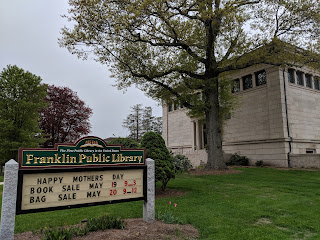 Library book sale this weekend, May 19-20
