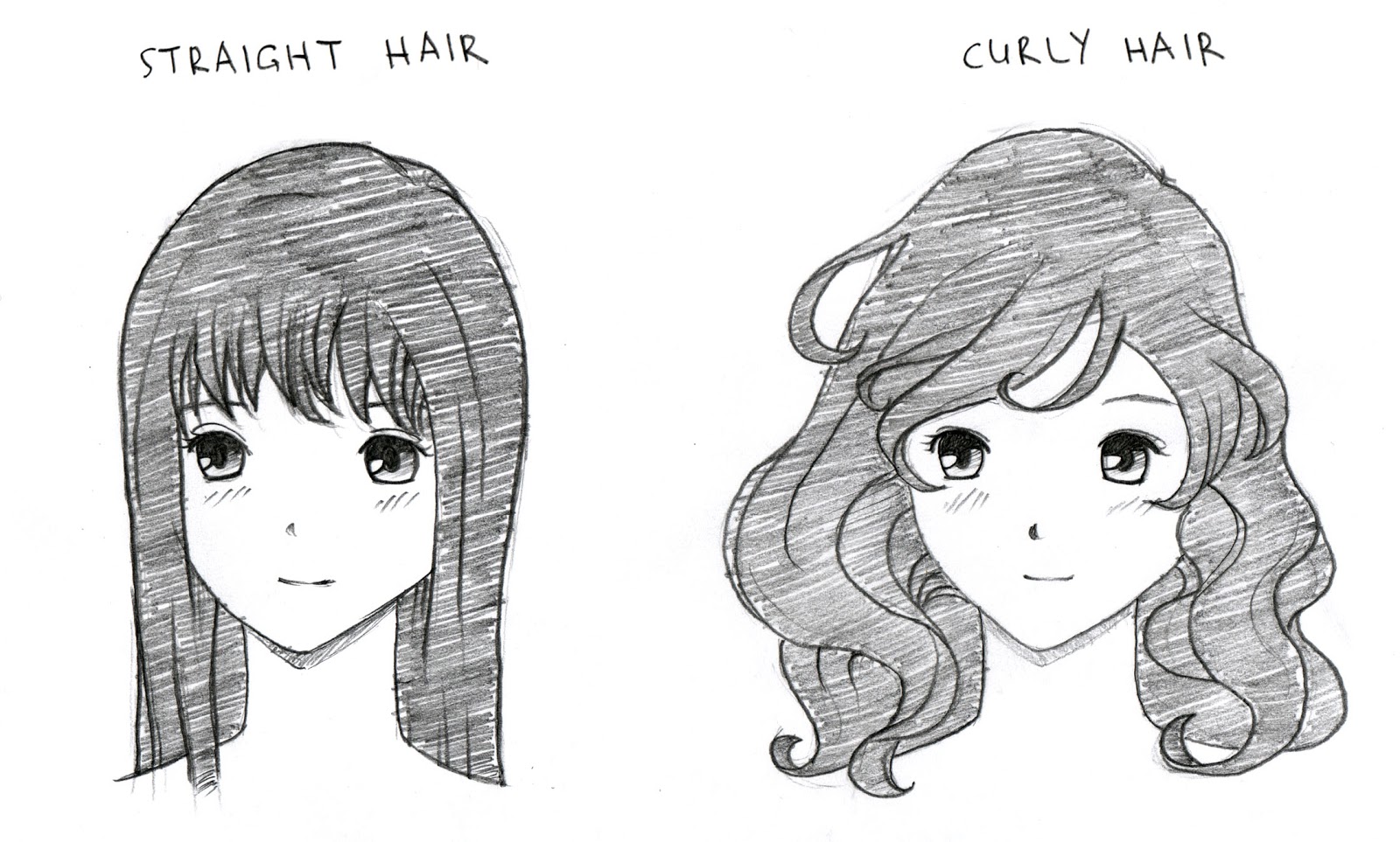 Drawing people (part 1) - Imgur  How to draw hair, Drawing people, Manga  hair