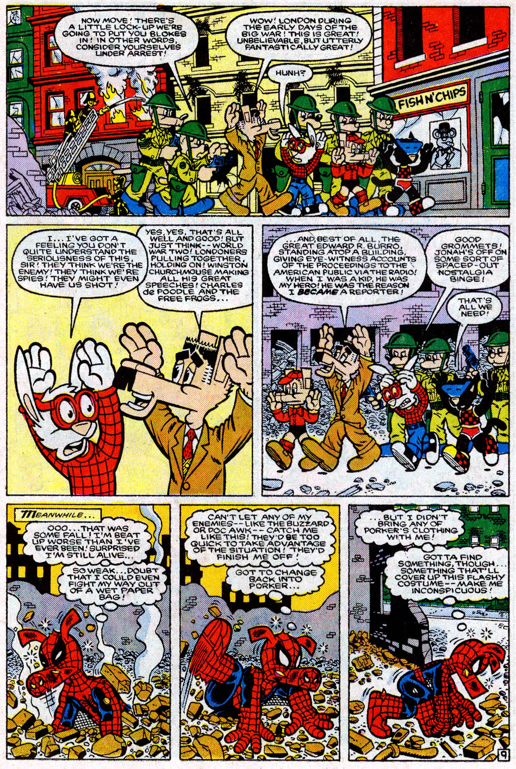 Read online Peter Porker, The Spectacular Spider-Ham comic -  Issue #7 - 10