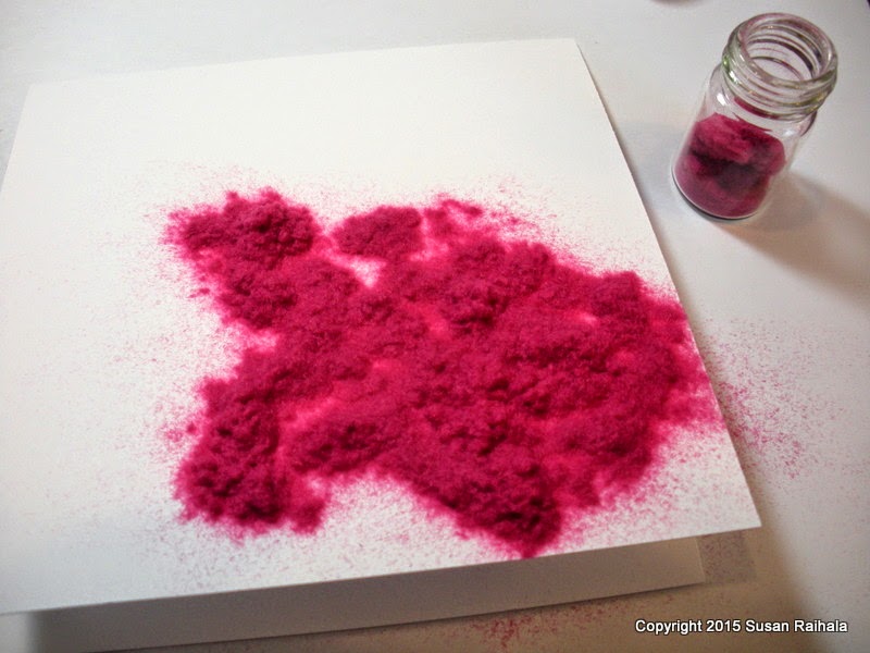 Simplicity by Lateblossom The Essential Glue Pad Review and Using My Hoard Flock