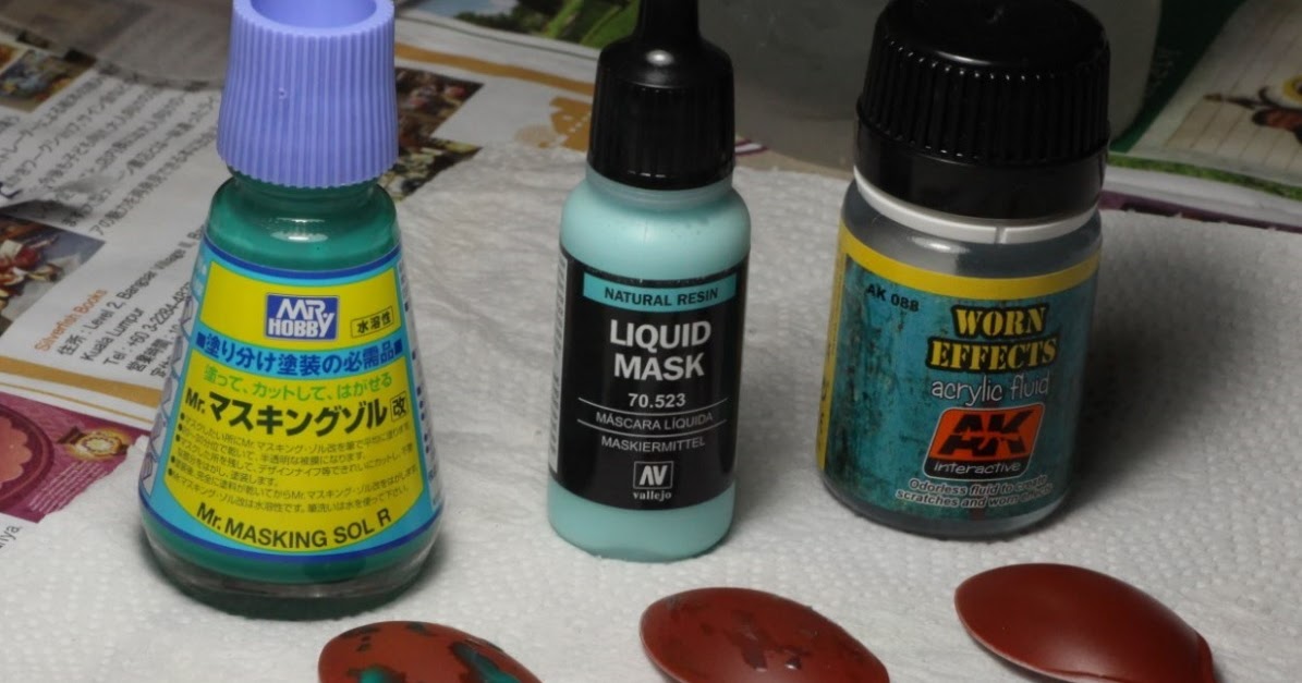 Art and Musings of a Miniature Hobbyist Paint Chipping Test with