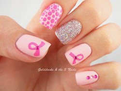 cancer breast nail awareness nails