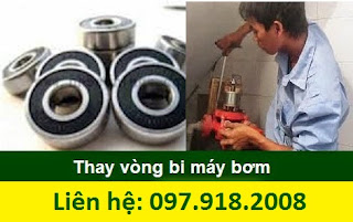 Sửa máy bơm nước kêu to, ồn tại Hà Nội