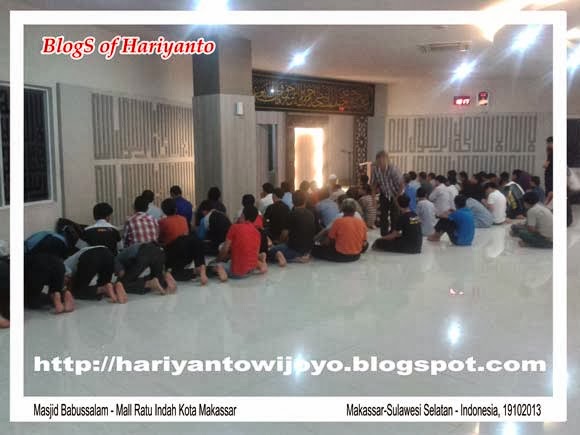 Masjid Babussalam Mall Ratu Indah Kota Makassar