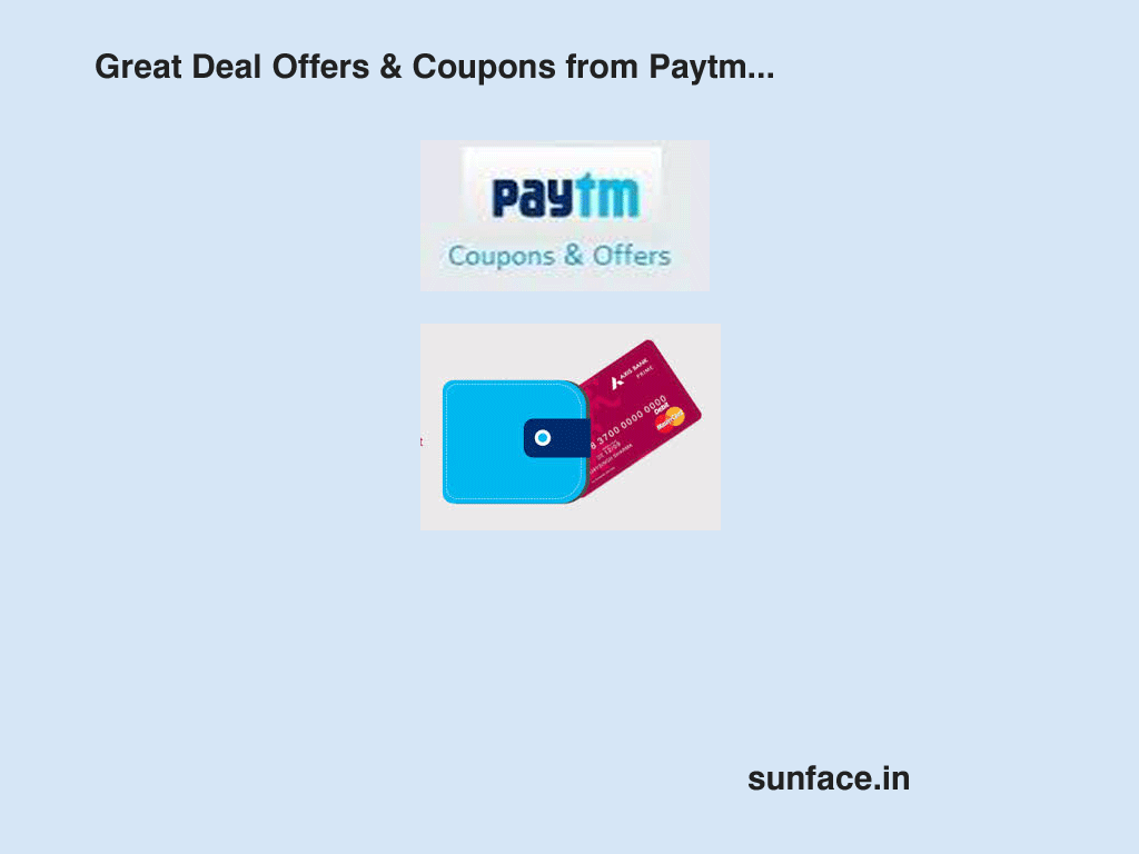 Save 100 every month on Recharges Paytm coupons Sunface Connect E