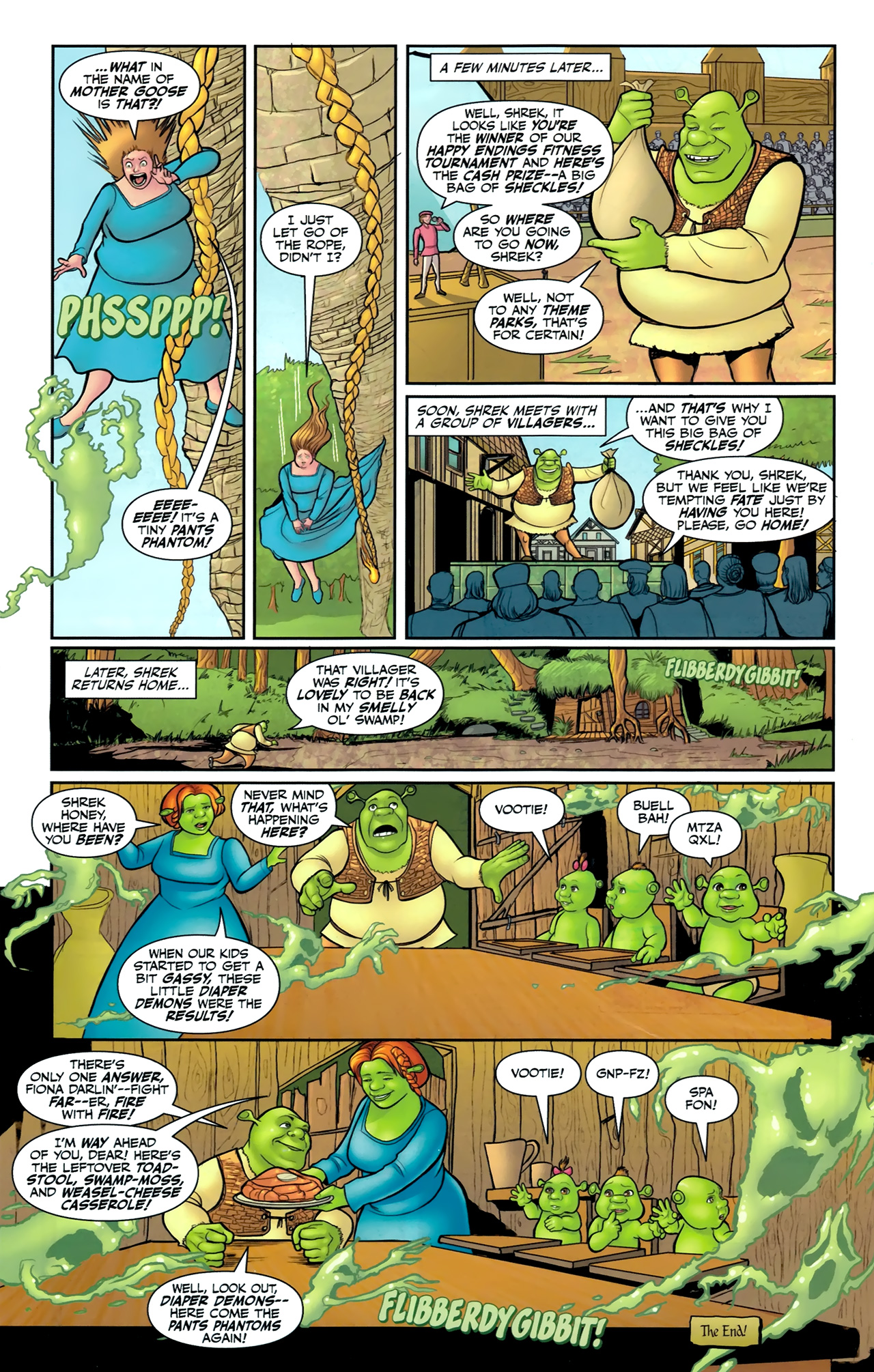 Read online Shrek (2010) comic -  Issue #4 - 26