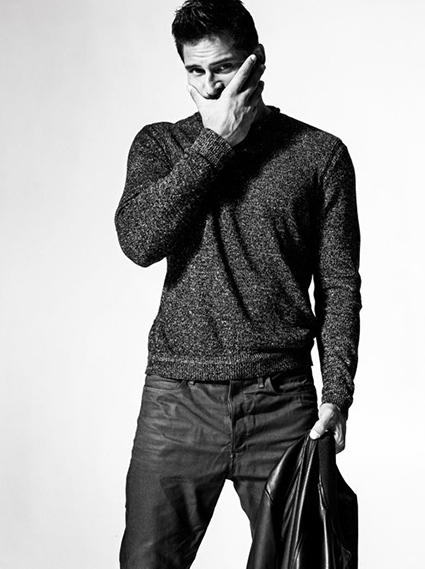 birthdays: Joe Manganiello (b&w photos)