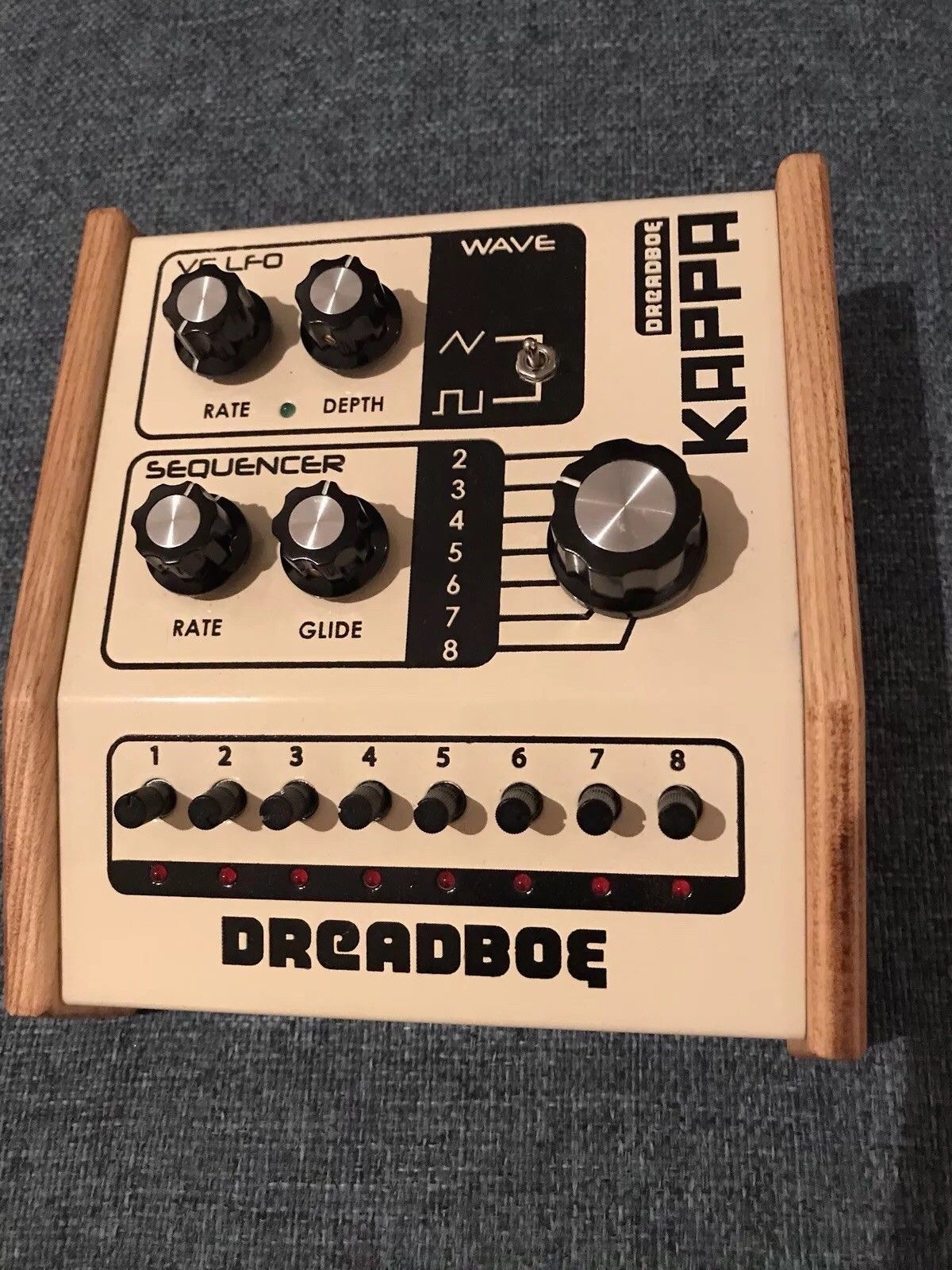 MATRIXSYNTH DREADBOEx Kappa Analogue Sequencer LFO Modulation Pedal Boxed